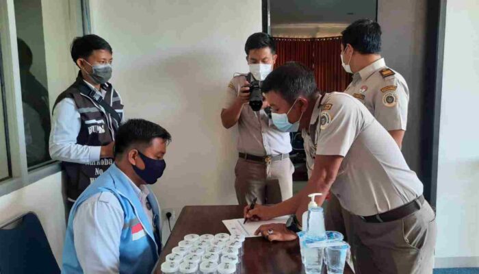 BNNP Sultra Tes Urine 59 Pegawai KKP