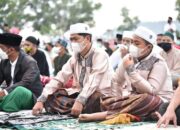 Salat Ied di Lapangan, Bupati Buton Terapkan Protokol Kesehatan Ketat