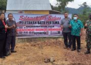 Bupati Konut Letakan Batu Pertama Pembangunan Gereja Oikumene Wanggudu