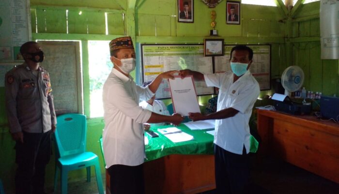 Pemdes Watu Baur NTT Gelar Sertijab, Penjabat Ungkap Program yang Belum Dikerjakan Tahun 2021