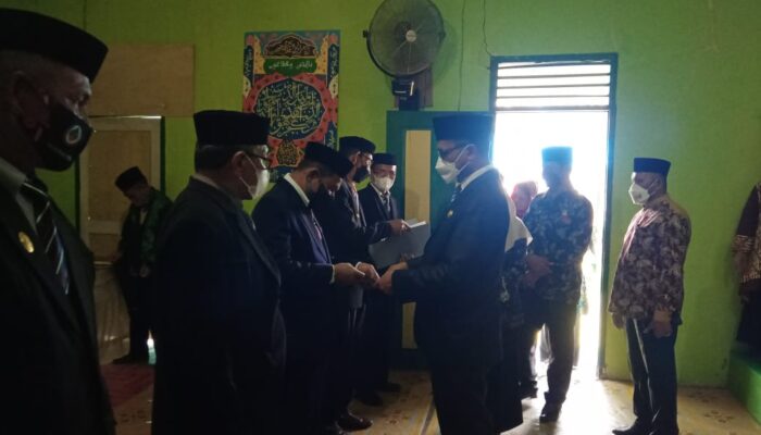 Kemenag Muna Barat Lantik 6 Kepala KUA