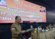 Perkuat Kompetensi Kepegawaian, BKPSDM Konsel Helat Pelatihan SKP