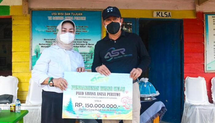 11 Tahun Berdiri, PAUD di Konsel Direhab Pasca Dapat Bantuan