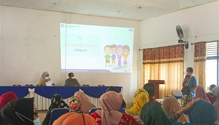Optimalkan Belajar Berbasis Elektronik, Dikbud Konawe Gelar Sosialisasi Akun Belajar.id