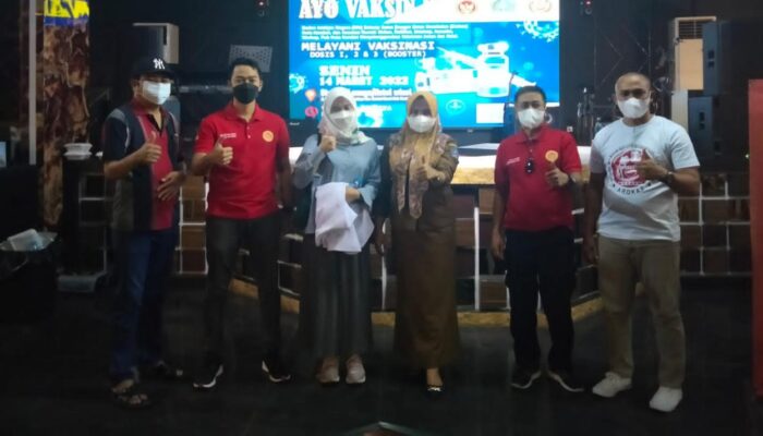 Kabinda dan Arokab Gelar Vaksinasi Booster