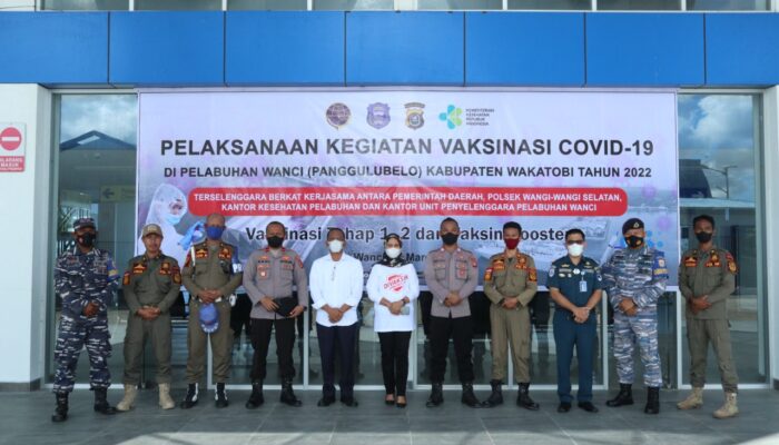 Percepatan Vaksinasi, KUPP Wanci Sasar Penumpang Kapal