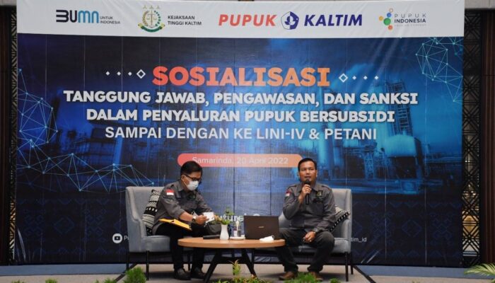 Cegah Penyelewengan Pupuk Subsidi, PKT Gandeng Kejati Kaltim Gelar Sosialisasi