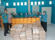 Patungan, PKK Muna Salurkan Sembako Pada 146 KK