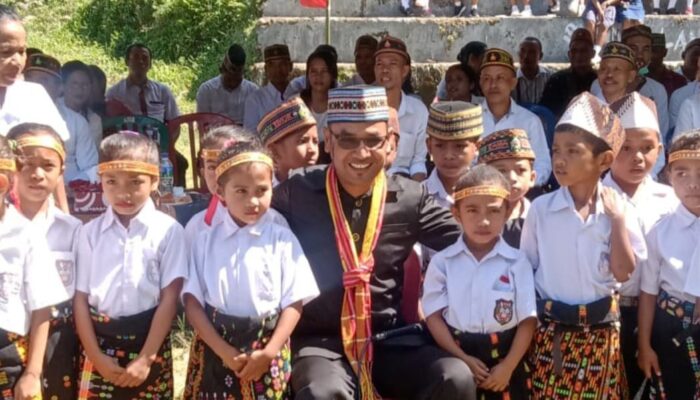 “Tanam untuk Tunai” Jadi Pesan Camat LAUT di Hardiknas dan Harkitnas