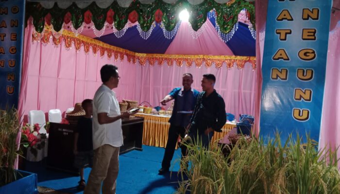 Bonegunu Pamerkan Padi di Stand Pameran HUT Buton Utara 2022