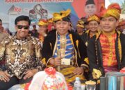 Wakil Bupati Buton Utara Ahali Hadiri Upacara HUT Kabupaten Buton Tengah ke-8