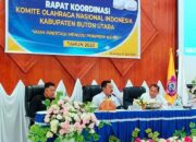Hadapi Porprov 2022, Bupati Buton Utara Pimpin Rakor KONI