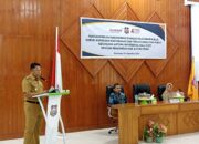 Wabup Ahali Beber Hasil Penilaian Kepatuhan Standar Pelayanan Publik Pemkab Buton Utara