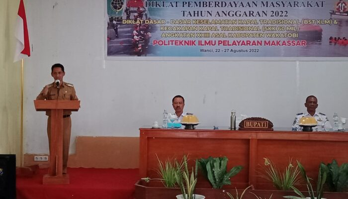 135 Masyarkat Maritim di Wakatobi Dapat Pelatihan Basic Safety Training Gratis