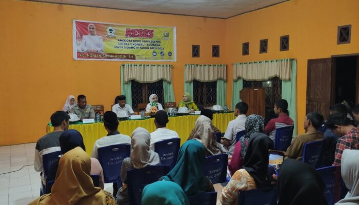 Reses, Nurlin Surunuddin Sambangi Konstituen di Konawe Selatan