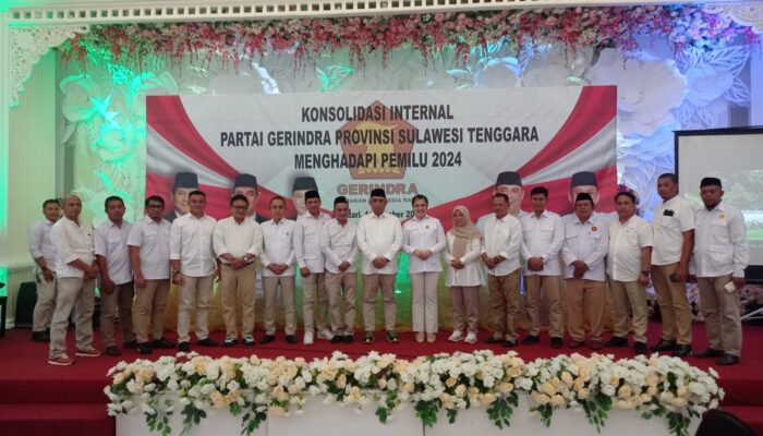 Sosialisasikan Prabowo Sebagai Presiden, Gerindra Sulawesi Tenggara Gelar Jalan Sehat