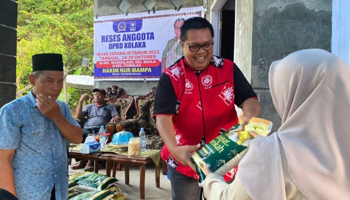 Reses, Hakim Nur Mampa Siap Perjuangkan Aspirasi Masyarakat Kabupaten Kolaka