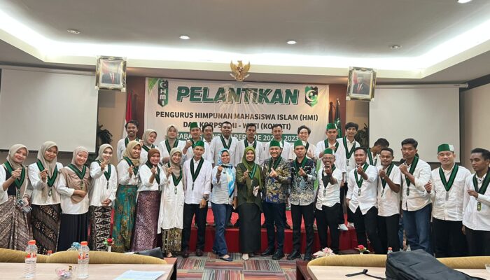 Pengurus Baru HMI Cabang Kendari Resmi Dilantik Usai Konflik Internal