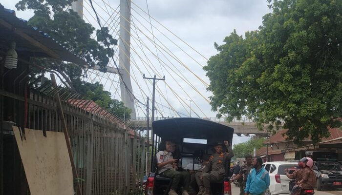 Ratusan Personil Satpol PP Kawal Malam Tahun Baru di Kota Kendari