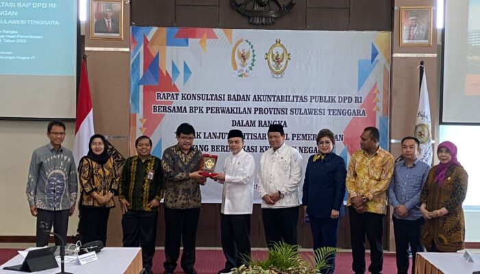 BAP Rapat Konsultasi dengan BPK Provinsi Sultra, Tindak Lanjut Penyelesaian Kerugian Negara