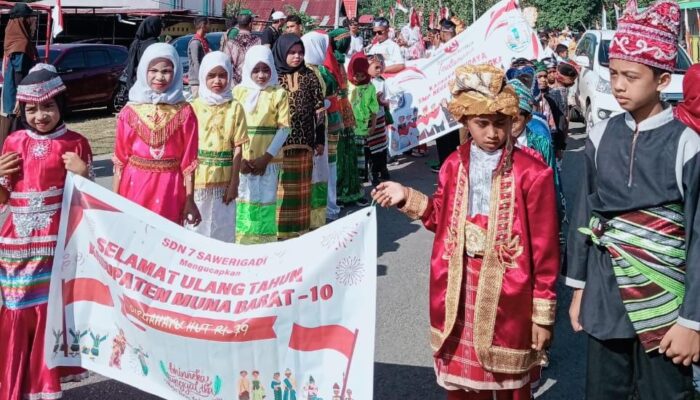 Karnaval di Muna Barat Ajak Seluruh Elemen Masyarakat Lestarikan Budaya