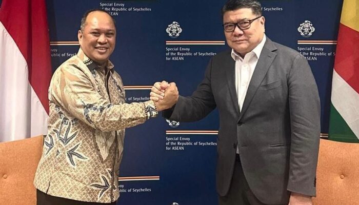 Ruksamin Hadiri Undangan di Kantor Special Envoy Presiden Seychelles untuk ASEAN