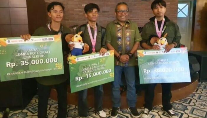 Mahasiswa UHO Raih 3 Medali di Pekan Seni Mahasiswa Nasional (Peksiminas)
