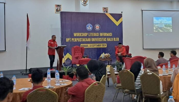 UHO Tingkatkan Literasi Informasi Melalui Program Edukasi