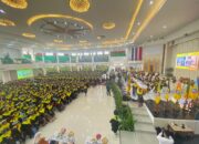 UHO Gelar Wisuda, 3.604 Wisudawan Resmi Dikukuhkan