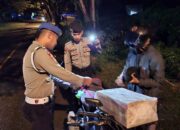 Cegah Kejahatan, Polres Bombana Gelar Razia Operasi Pekat Anoa 2025