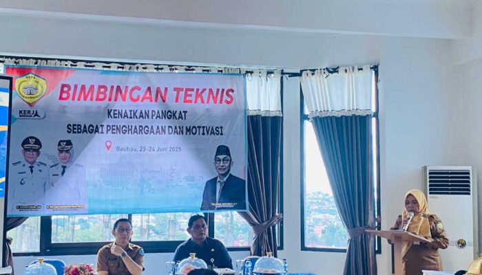 ASN Baubau Dibekali Pemahaman Regulasi Baru Kenaikan Pangkat